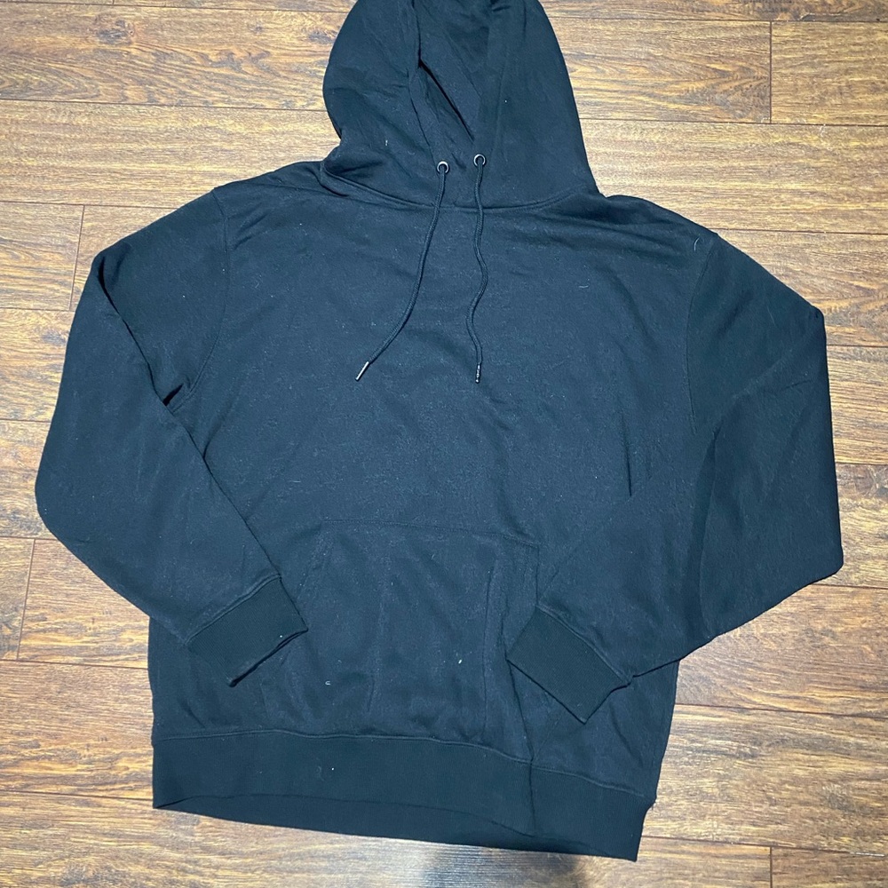 Black Men's Hoodie Sweater